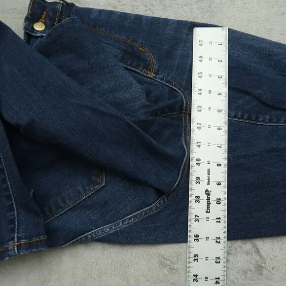 Judy Blue Jeans Women's 14W High-Rise Skinny Fit Capri 26" Inseam Distressed - Picture 6 of 16